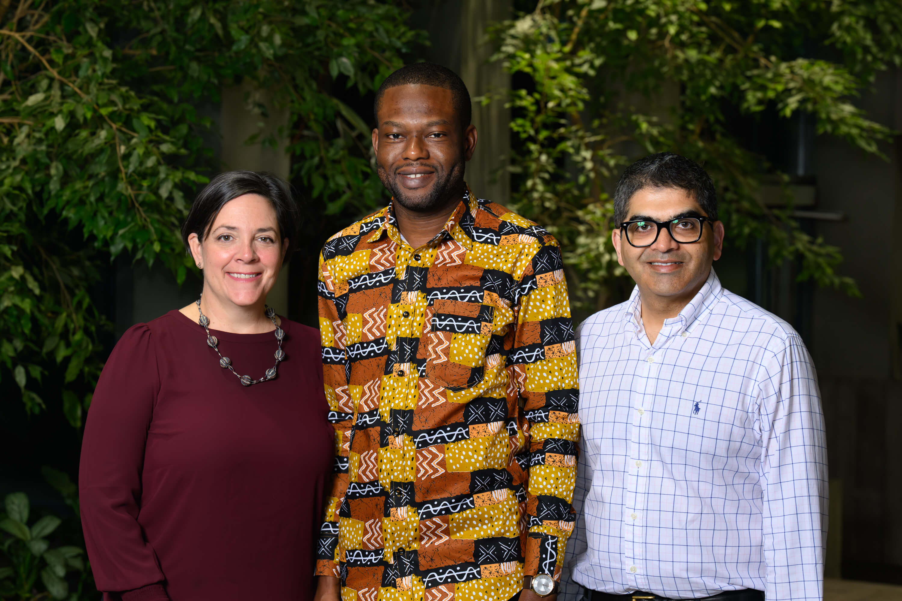 Emily Gower, Obed Amoah-Smith and Ashay Bhatwadekar